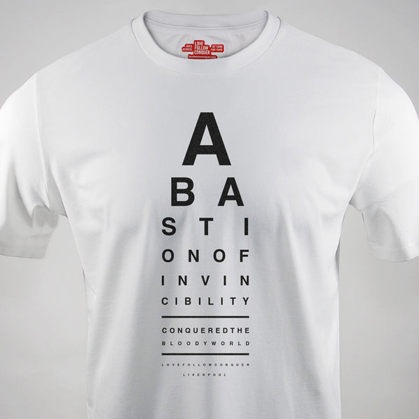 Liverpool Shankly's Vision inspired white t-shirt