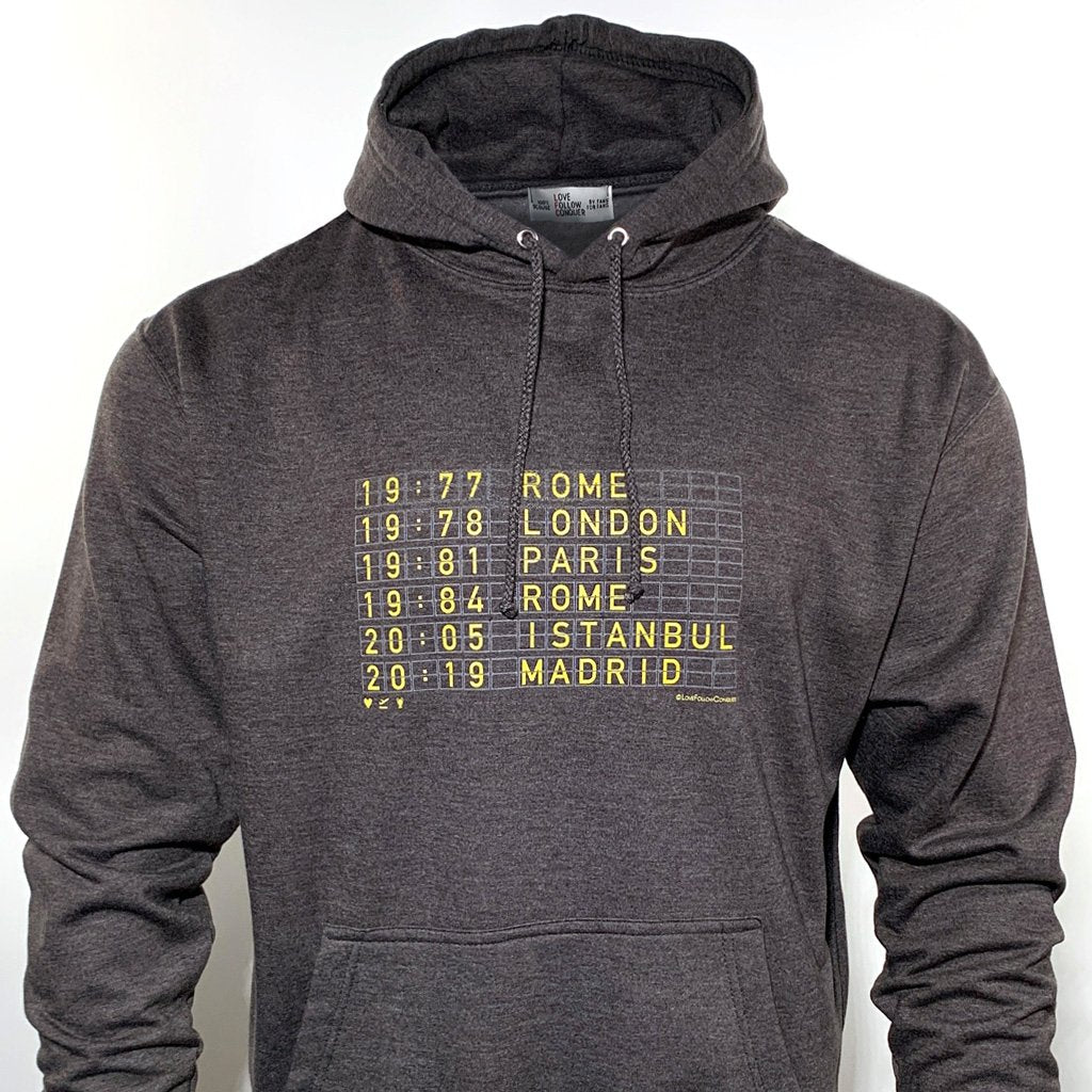 OUTLET STORE Liverpool 6 Times Classic charcoal hoodie