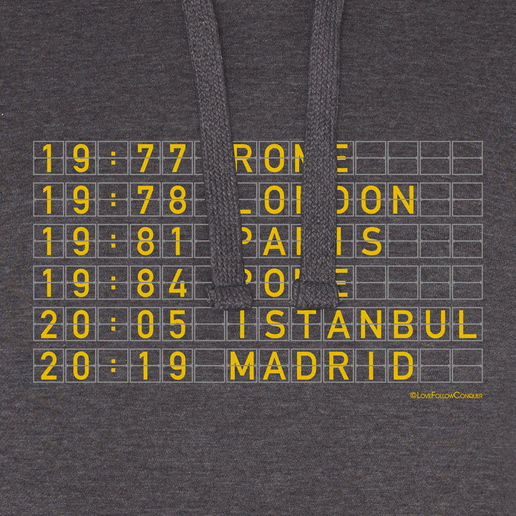 OUTLET STORE Liverpool 6 Times Premium charcoal hoodie