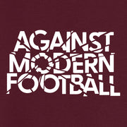 Love Follow Conquer Sweatshirts Liverpool Against Modern Football burgundy sweatshirt