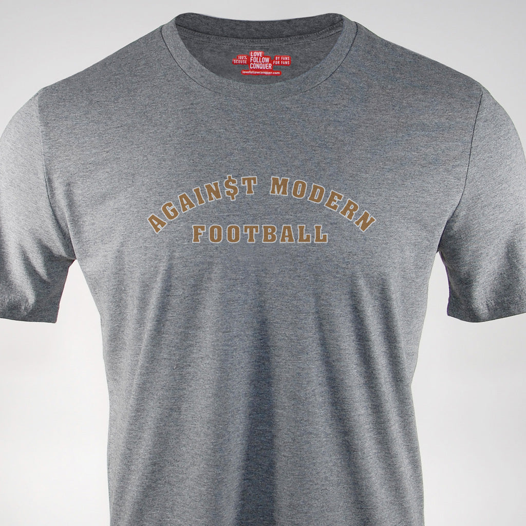 OUTLET STORE Liverpool Against Modern Football grey t-shirt