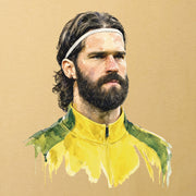 Love Follow Conquer T-Shirts World Cup Alisson Becker yellow t-shirt
