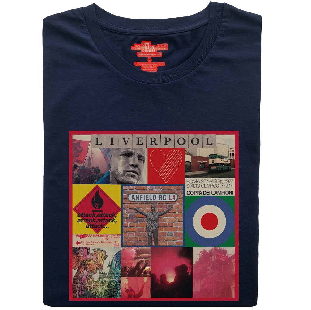 OUTLET STORE Liverpool Anfield Road navy t-shirt