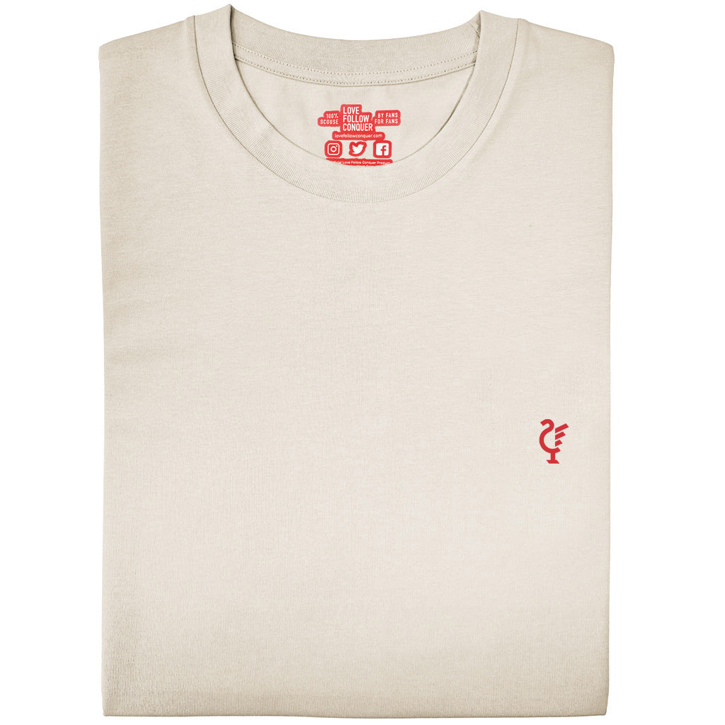 Love Follow Conquer T-Shirts Liverpool Menswear ecru t-shirt