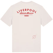 Love Follow Conquer T-Shirts Liverpool Menswear ecru t-shirt