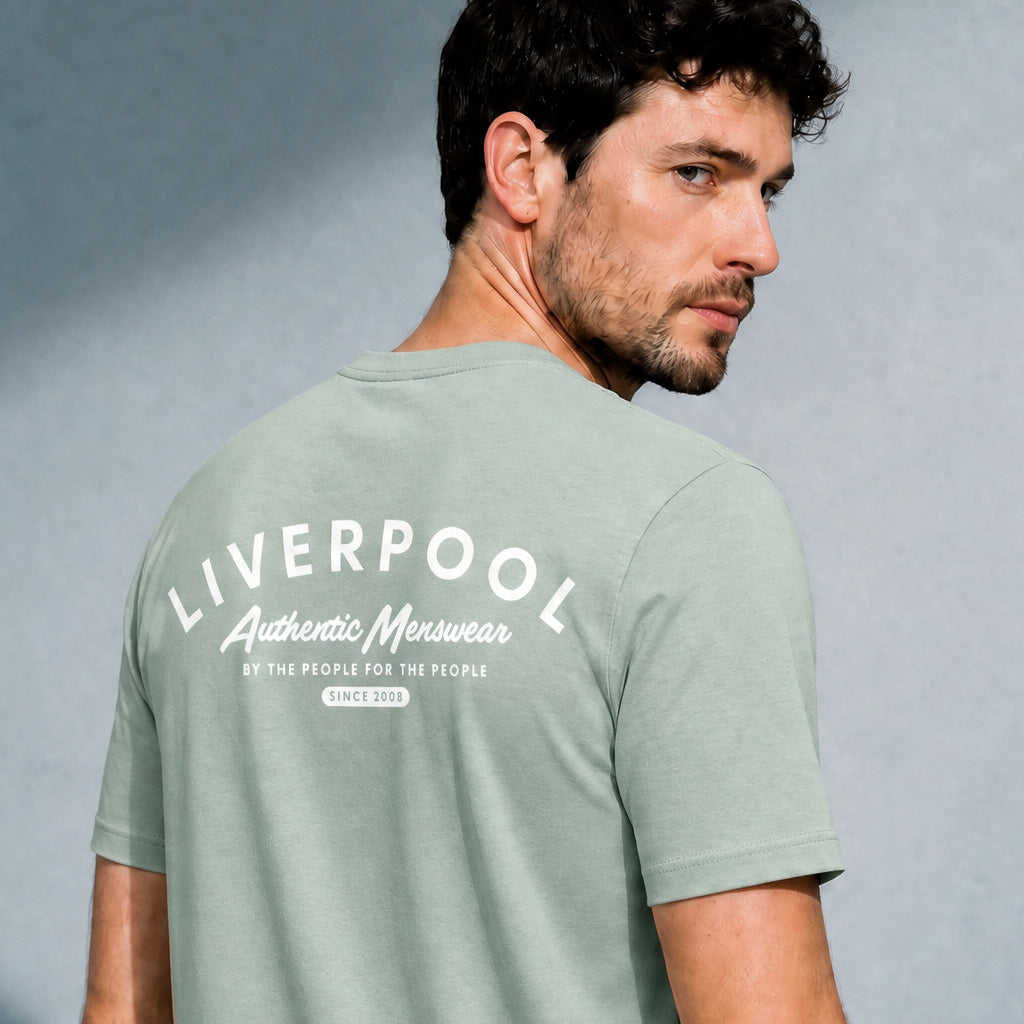 Love Follow Conquer T-Shirts Liverpool Menswear green t-shirt