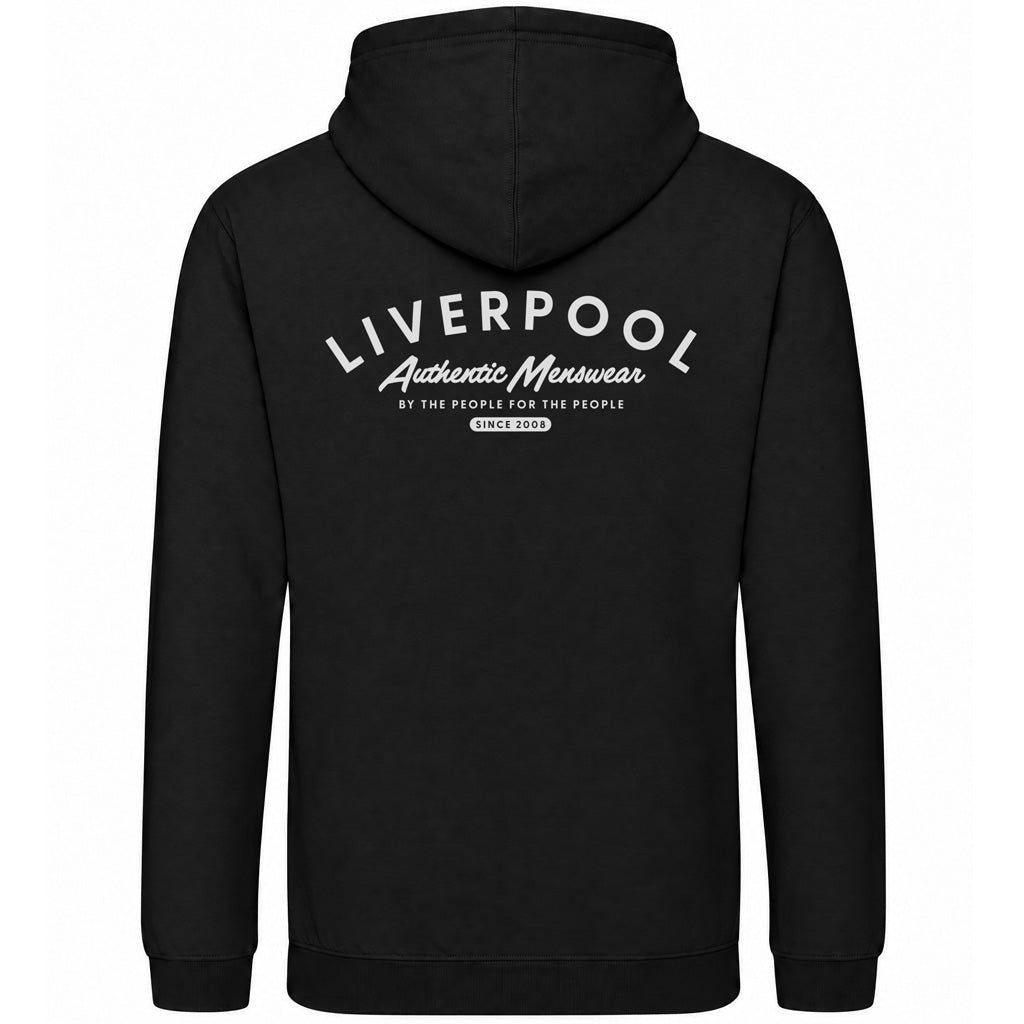 Love Follow Conquer Hoodies Classic Liverpool Menswear black hoodie