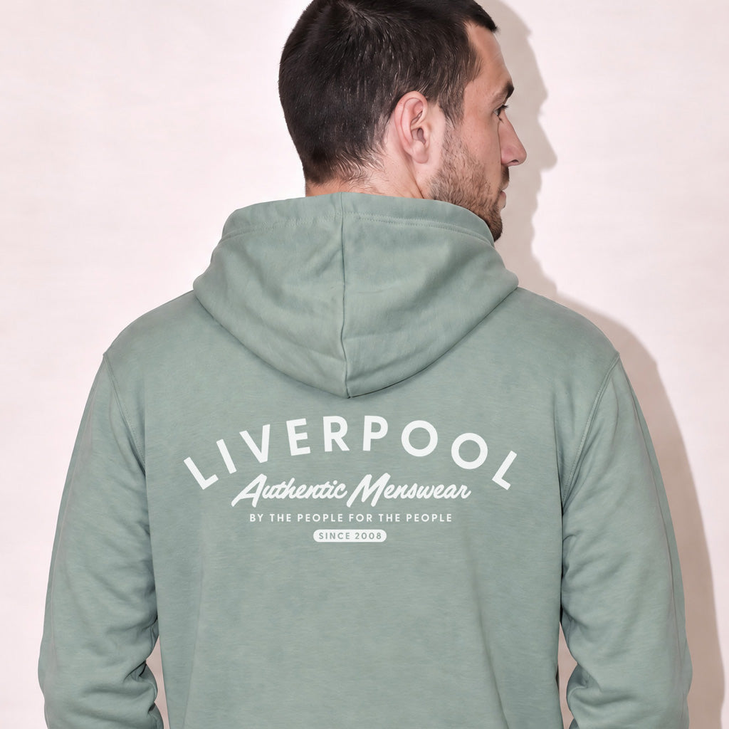 Love Follow Conquer Hoodies Classic Liverpool Menswear green hoodie