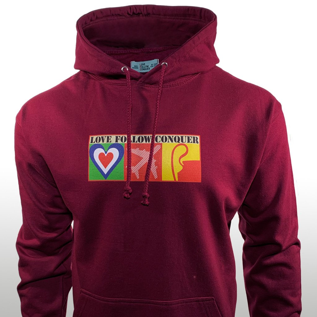 OUTLET STORE Liverpool Awayday Classic burgundy hoodie