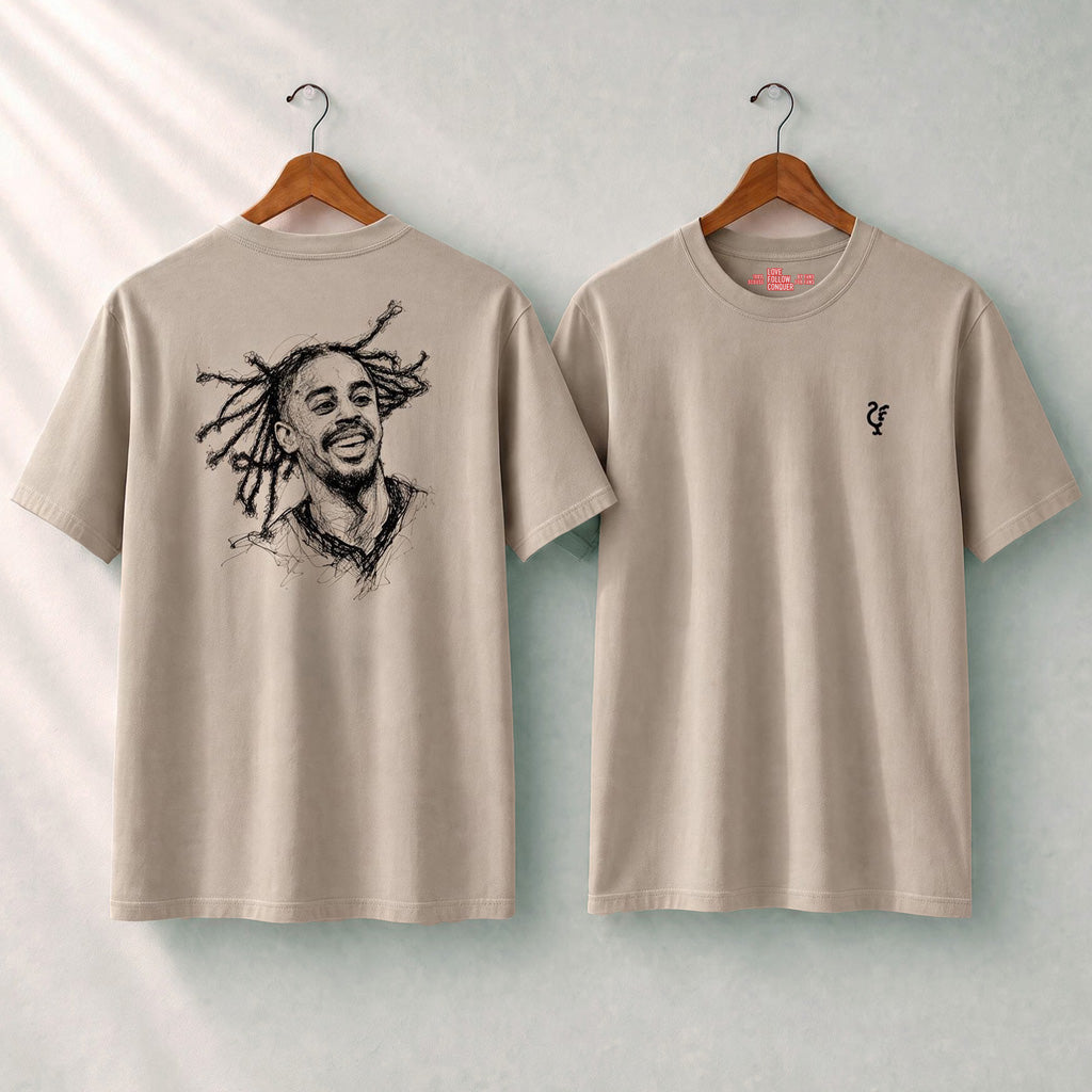 Love Follow Conquer T-Shirts Liverpool Barcola stone t-shirt