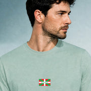 Love Follow Conquer T-Shirts Basque El Scouse green t-shirt