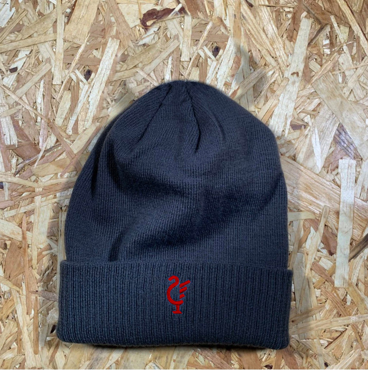 Love Follow Conquer Accessories ONE SIZE Liverpool Scouse 77 beanie grey/red