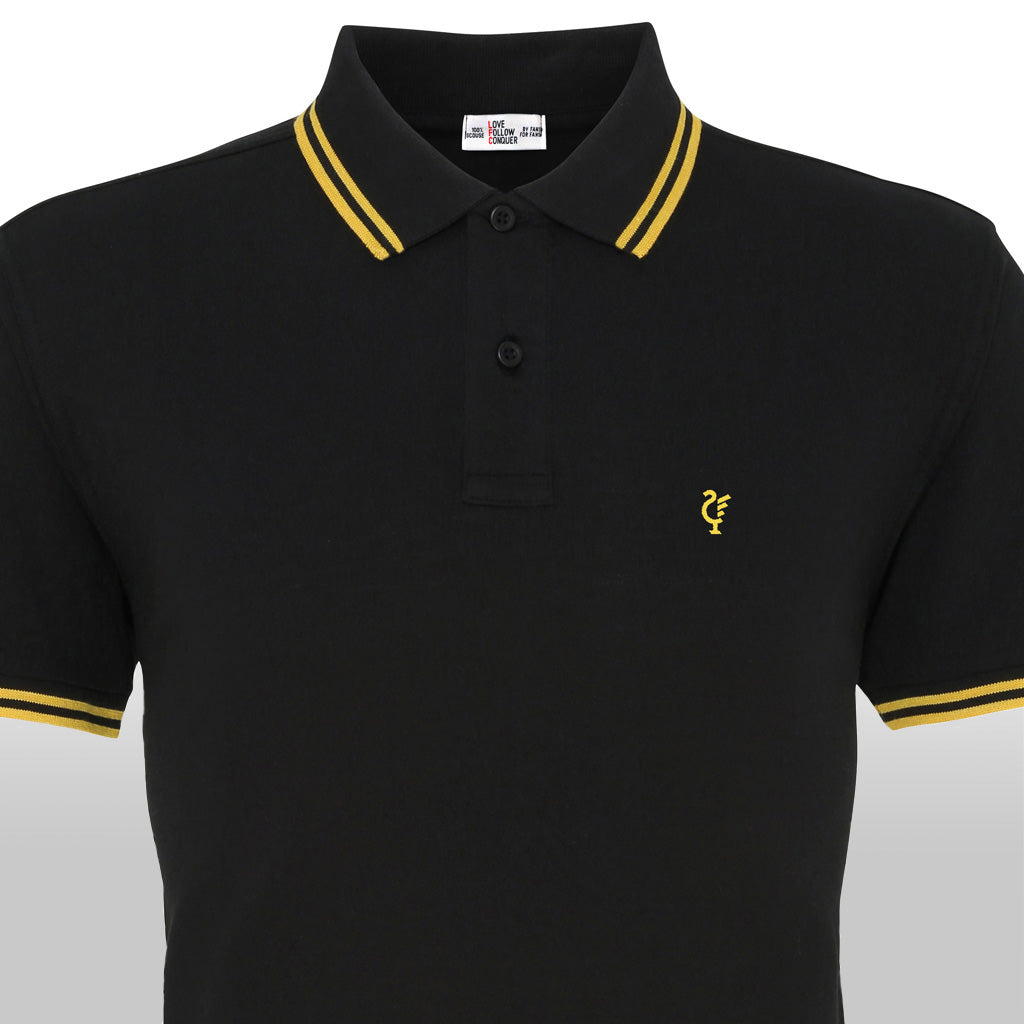 OUTLET STORE Polo Black/Yellow