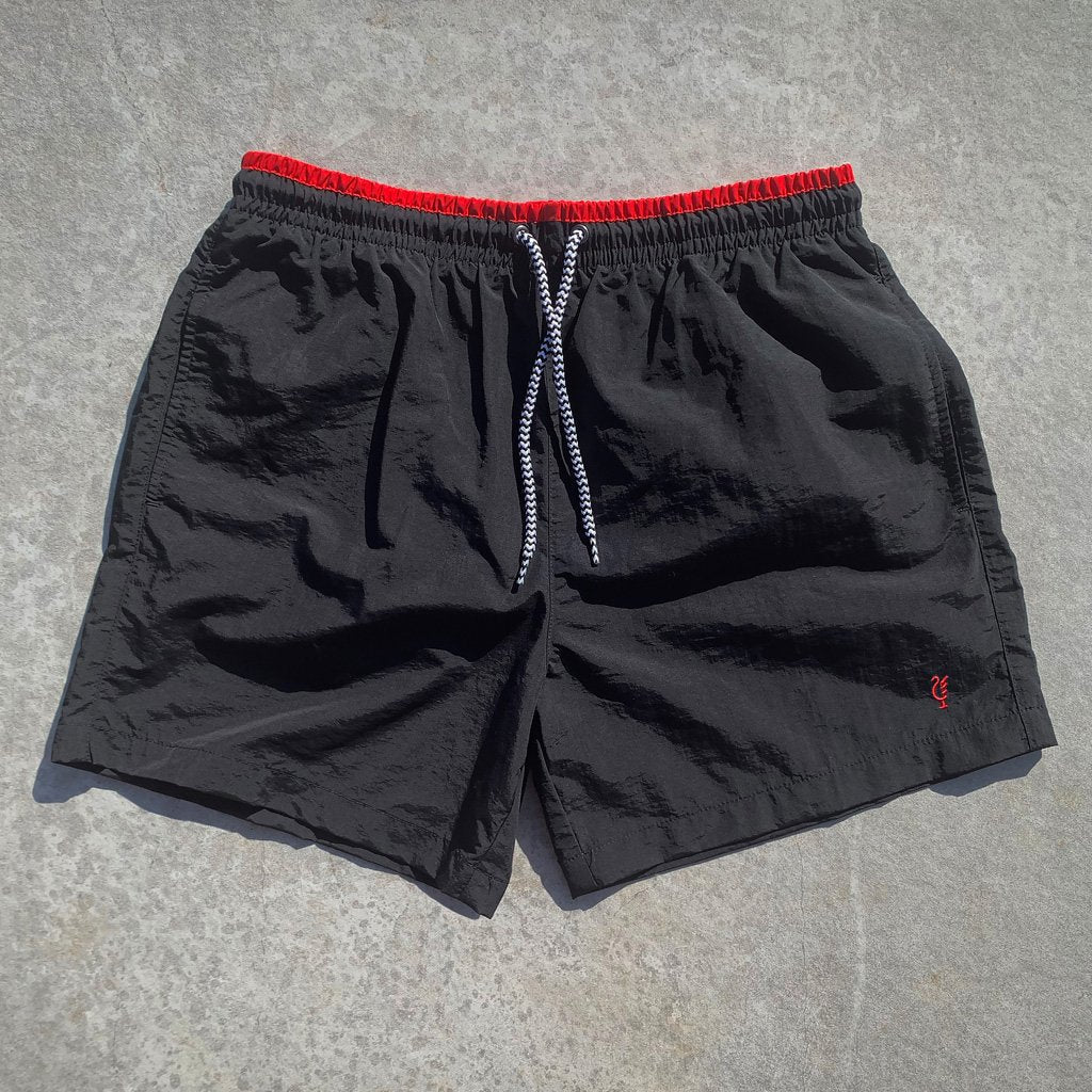 OUTLET STORE Liverpool Awayday Beach shorts black