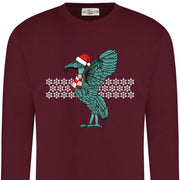 Love Follow Conquer Sweatshirts Liverpool Christmas jumper Burgundy