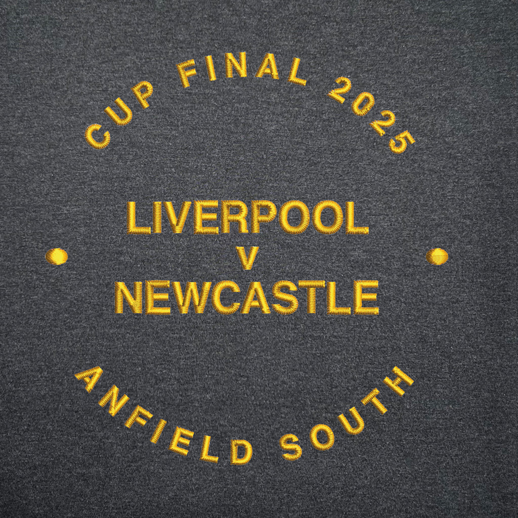 Liverpool Cup Final charcoal t-shirt