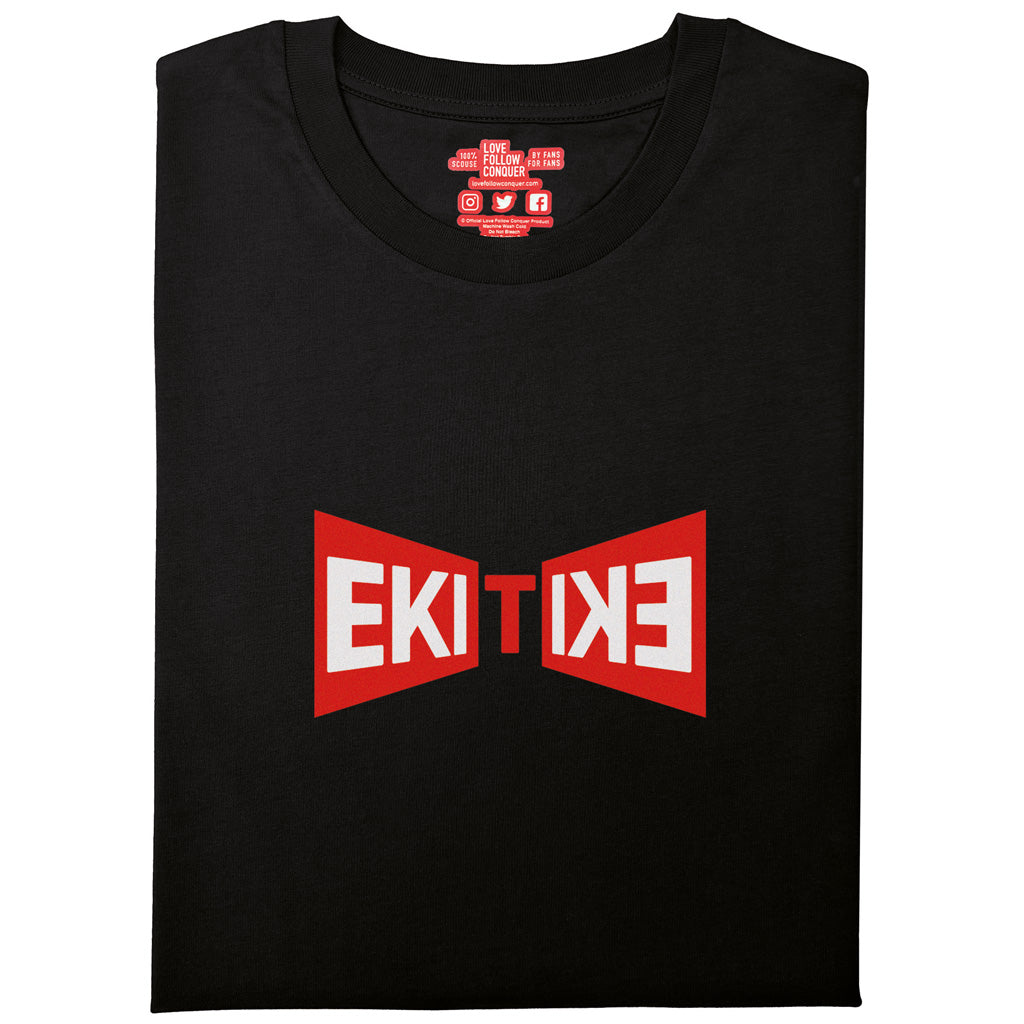 Love Follow Conquer T-Shirts Liverpool Ekitike inspired black t-shirt