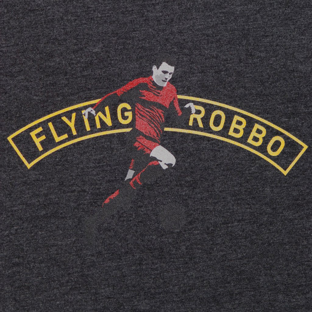 OUTLET STORE Liverpool Flying Robbo charcoal t-shirt