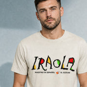 Love Follow Conquer T-Shirts Iraola inspired ecru t-shirt