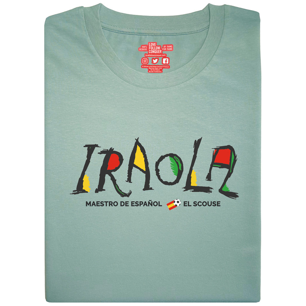 Love Follow Conquer T-Shirts Iraola inspired green t-shirt