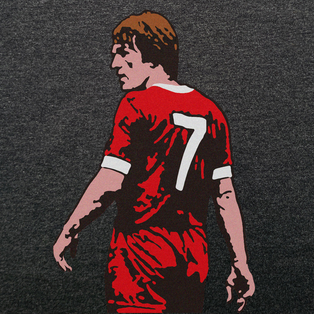 Liverpool Dalglish inspired charcoal t-shirt