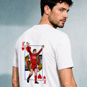 Love Follow Conquer T-Shirts Liverpool King Kenny white t-shirt