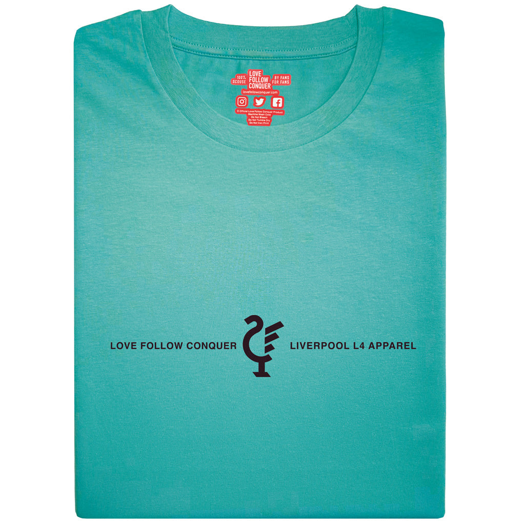 Love Follow Conquer T-Shirts Liverpool L4 green t-shirt