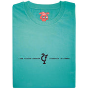 Love Follow Conquer T-Shirts Liverpool L4 green t-shirt