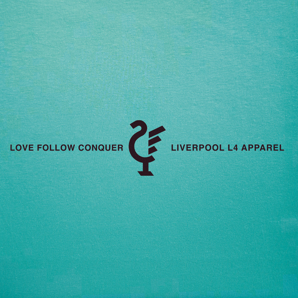 Love Follow Conquer T-Shirts Liverpool L4 green t-shirt
