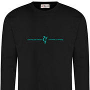 Love Follow Conquer Sweatshirts Liverpool L4 black sweatshirt