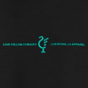 Love Follow Conquer Sweatshirts Liverpool L4 black sweatshirt