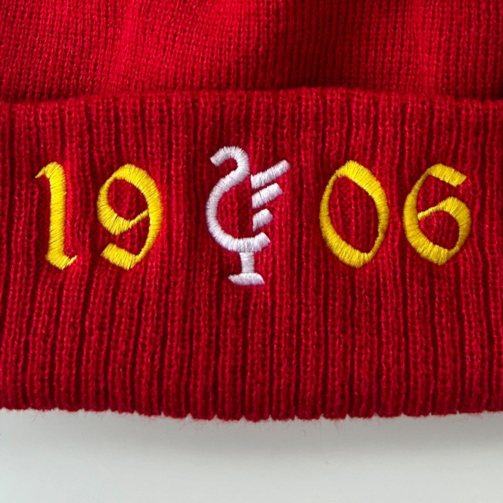 Liverpool Spion Kop 1906 Collaboration bobble hat