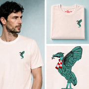 Love Follow Conquer T-Shirts Liverpool Liverbird ecru t-shirt