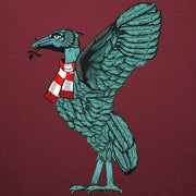 Love Follow Conquer T-Shirts Liverpool Liverbird burgundy t-shirt