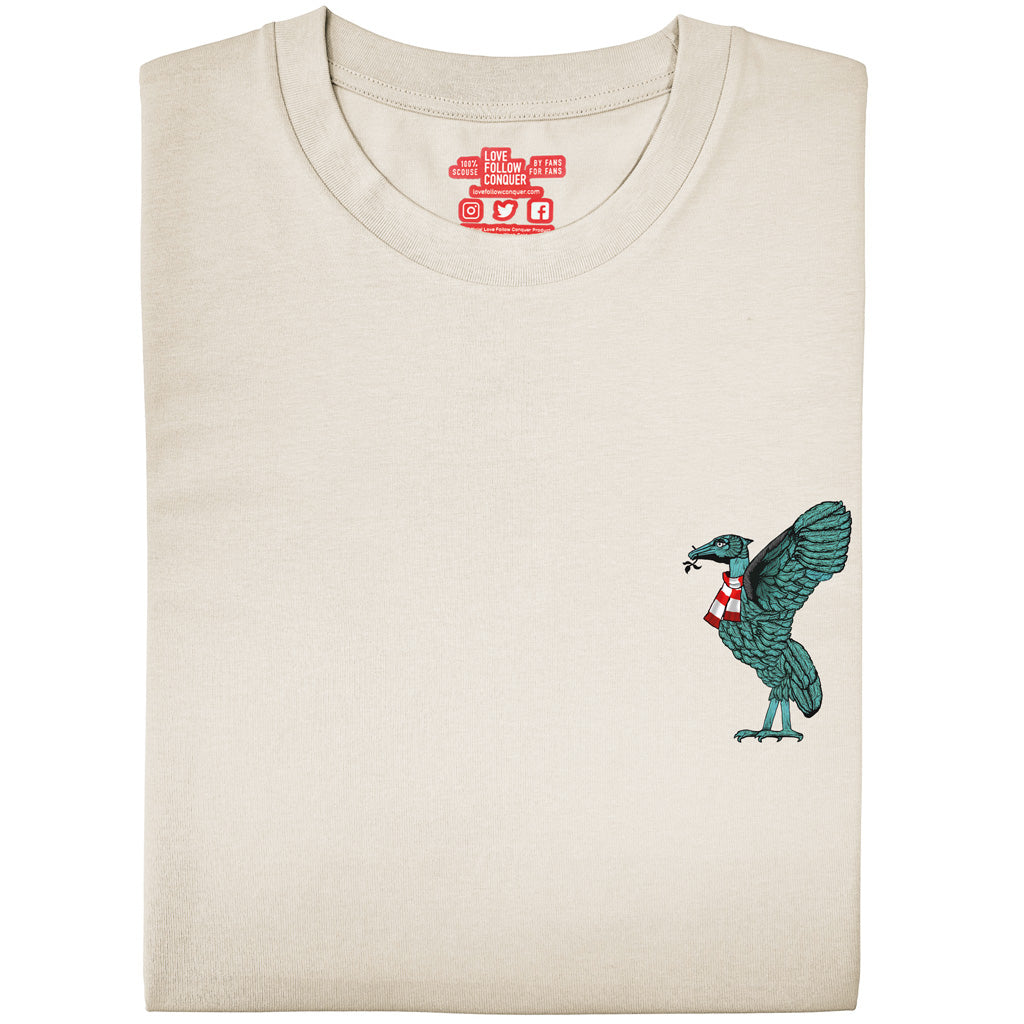 Love Follow Conquer T-Shirts Liverpool Liverbird ecru t-shirt