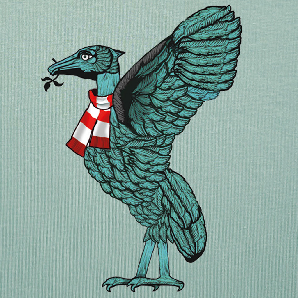 Love Follow Conquer T-Shirts Liverpool Liverbird green t-shirt
