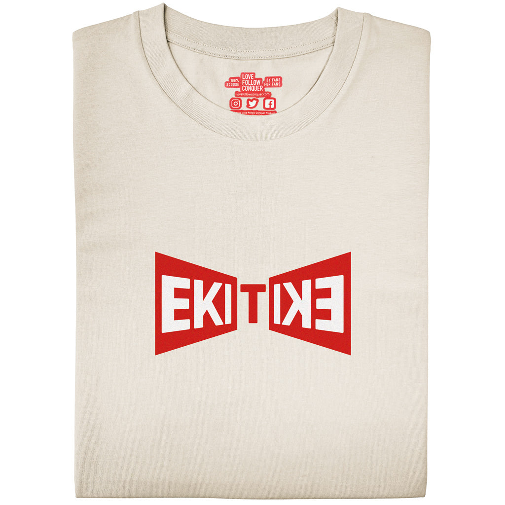 Love Follow Conquer T-Shirts Liverpool Ekitike inspired ecru t-shirt