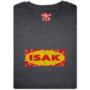 Love Follow Conquer T-Shirts Liverpool Isak inspired charcoal t-shirt