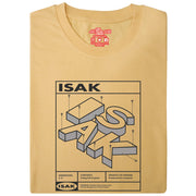 Love Follow Conquer T-Shirts Liverpool Isak inspired yellow t-shirt