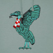 Love Follow Conquer Hoodies Classic Liverpool Liverbird green hoodie v2