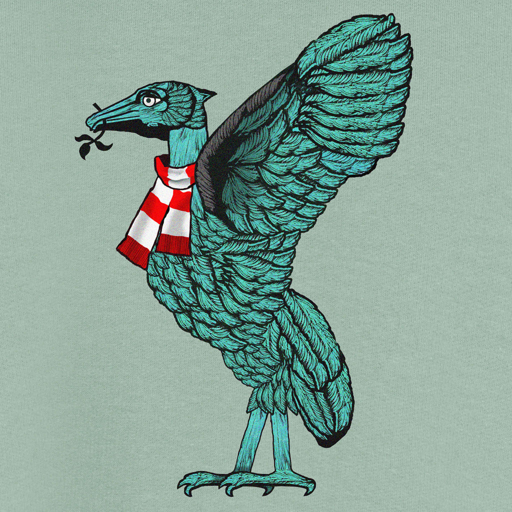 Love Follow Conquer Sweatshirts Liverpool Liverbird green sweatshirt v2