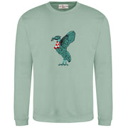 Love Follow Conquer Sweatshirts Liverpool Liverbird green sweatshirt v2