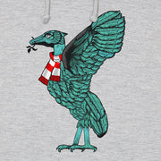 Love Follow Conquer Hoodies Classic Liverpool Liverbird grey hoodie v2