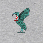 Love Follow Conquer Hoodies Classic Liverpool Liverbird grey hoodie
