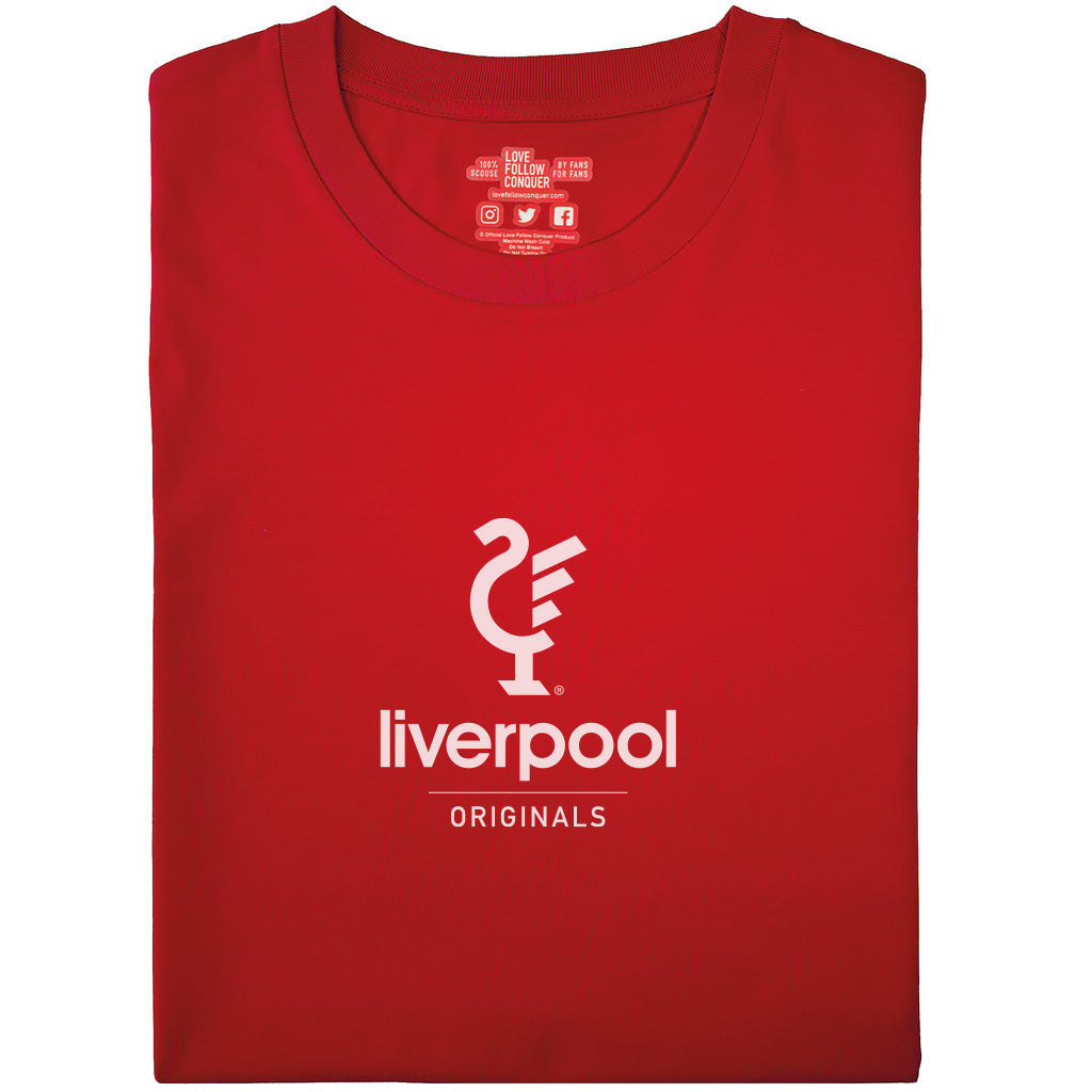 Love Follow Conquer T-Shirts Liverpool Originals Liverpool red t-shirt