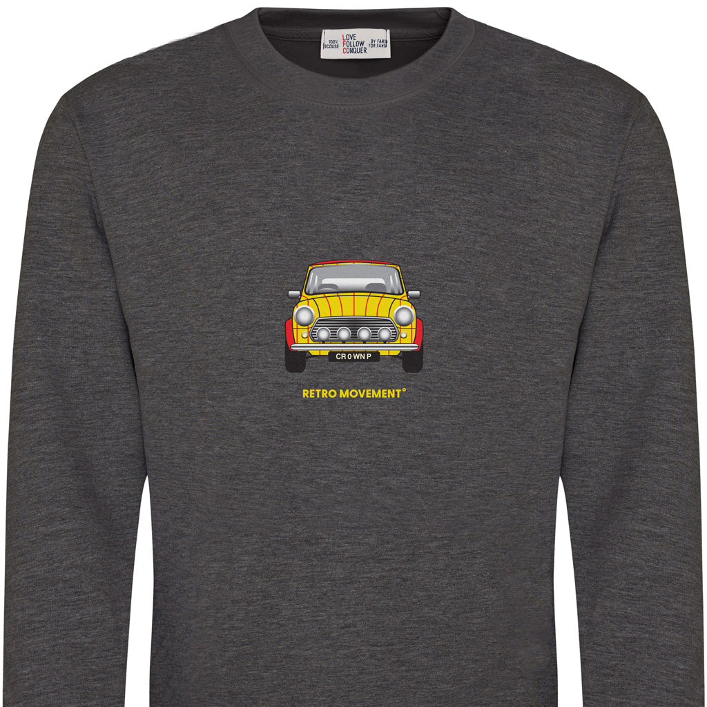 Liverpool Retro charcoal sweatshirt