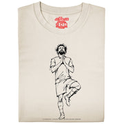 Love Follow Conquer T-Shirts Liverpool Mo Salah LEGEND ecru t-shirt