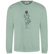 Love Follow Conquer Sweatshirts Liverpool Mo Salah LEGEND green sweatshirt