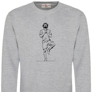 Love Follow Conquer Sweatshirts Liverpool Mo Salah LEGEND grey sweatshirt