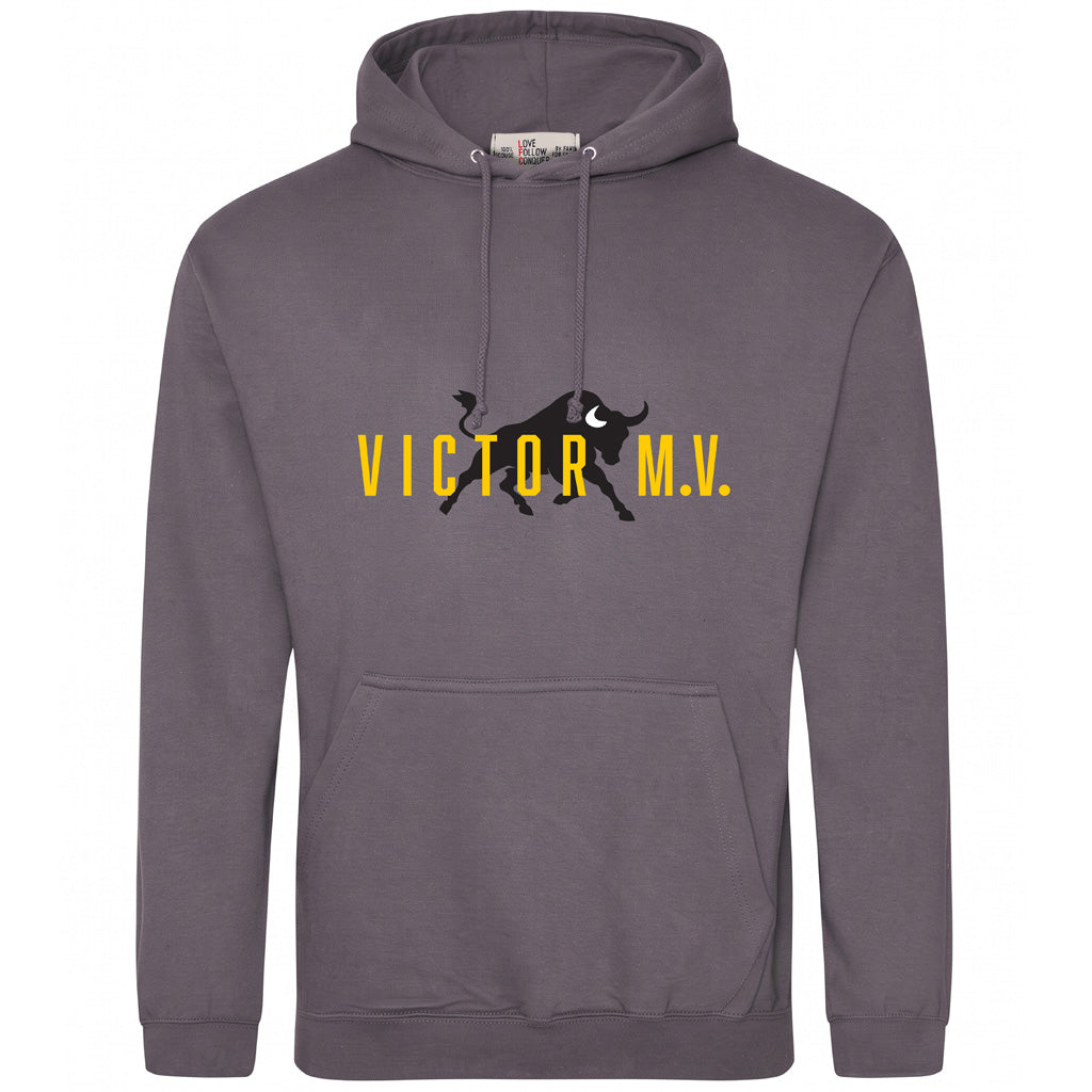 Love Follow Conquer Hoodies Classic Liverpool Munoz grey hoodie